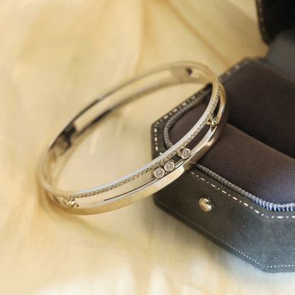 [Sophire Jewelry]Move Romane Diamond Bangle Bracelet