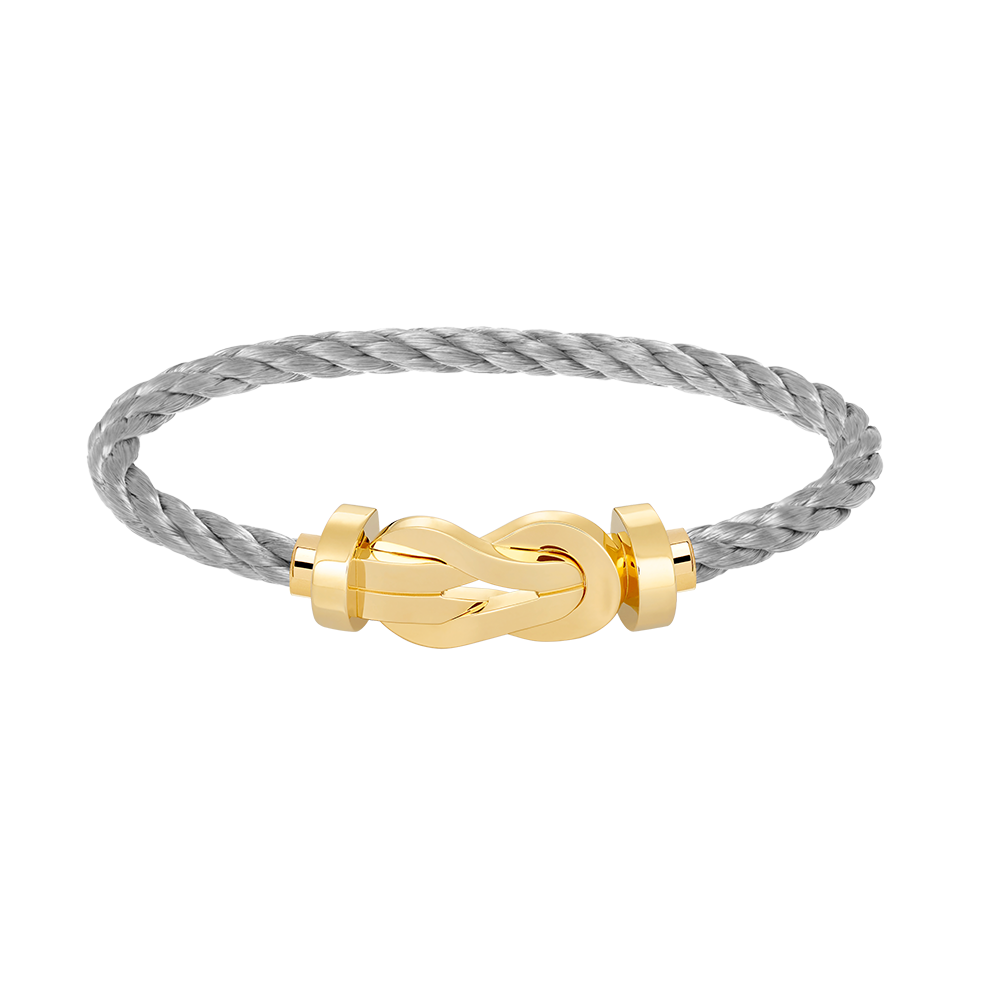 [Sophire Jewelry ]CHANCE LARGE 8 FIGURE BUCKLE NO DIAMOND BRACELET GOLD