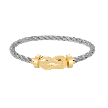 [Sophire Jewelry ]CHANCE LARGE 8 FIGURE BUCKLE NO DIAMOND BRACELET GOLD