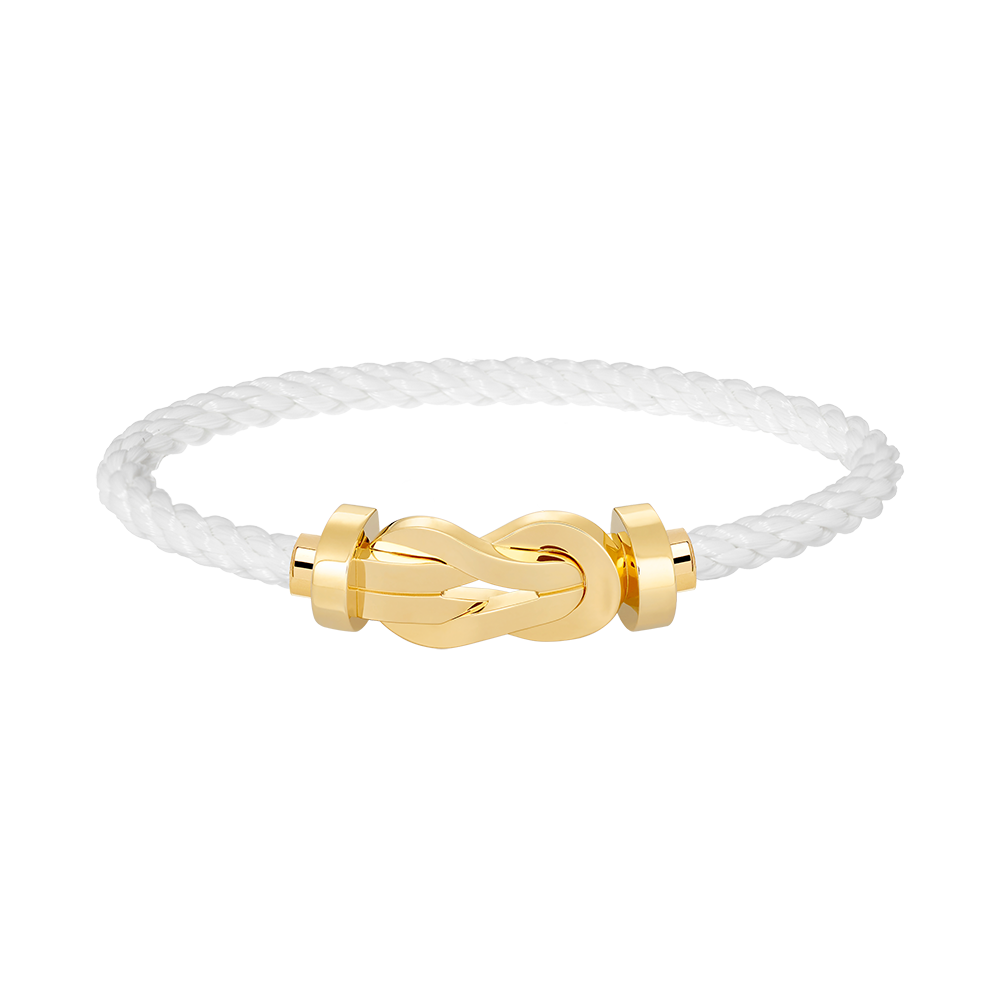 [Sophire Jewelry ]CHANCE LARGE 8 FIGURE BUCKLE NO DIAMOND BRACELET GOLD