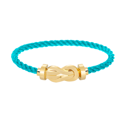 [Sophire Jewelry ]CHANCE LARGE 8 FIGURE BUCKLE NO DIAMOND BRACELET GOLD