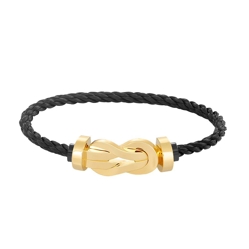 [Sophire Jewelry ]CHANCE LARGE 8 FIGURE BUCKLE NO DIAMOND BRACELET GOLD