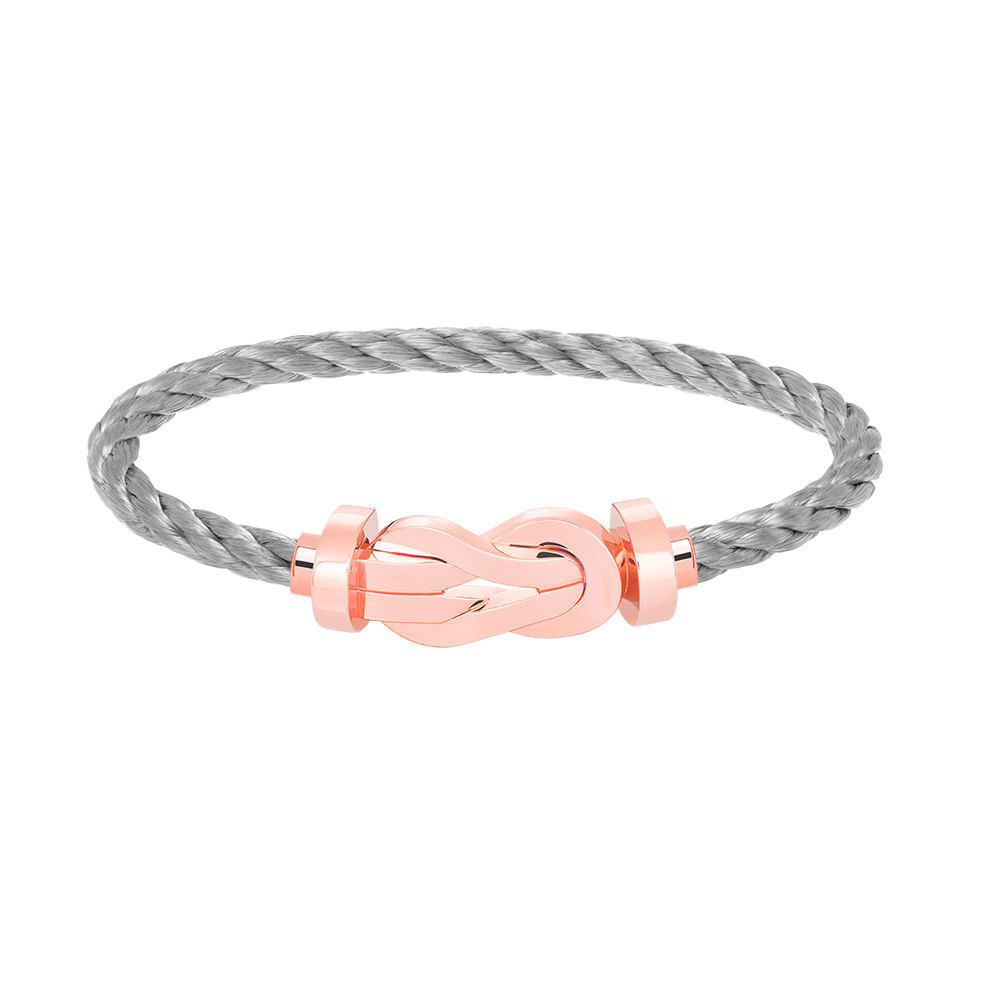 [Sophire Jewelry ]CHANCE LARGE 8 FIGURE BUCKLE NO DIAMOND BRACELET ROSE GOLD