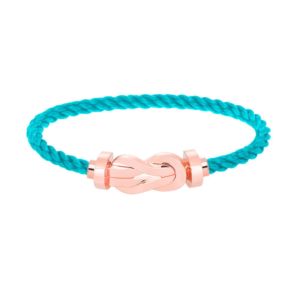 [Sophire Jewelry ]CHANCE LARGE 8 FIGURE BUCKLE NO DIAMOND BRACELET ROSE GOLD