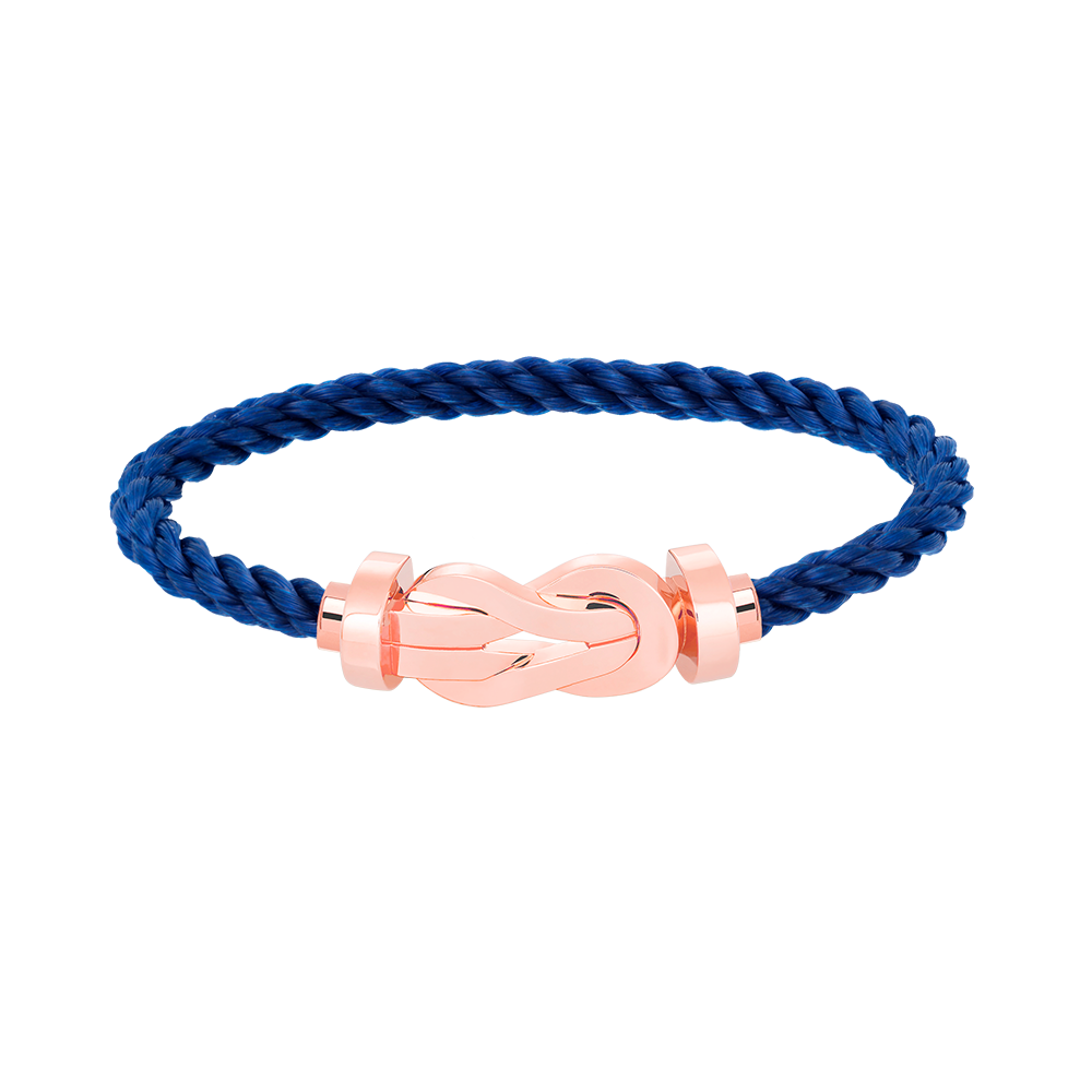[Sophire Jewelry ]CHANCE LARGE 8 FIGURE BUCKLE NO DIAMOND BRACELET ROSE GOLD