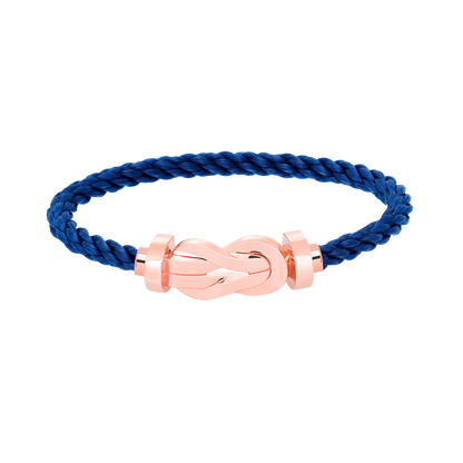 [Sophire Jewelry ]CHANCE LARGE 8 FIGURE BUCKLE NO DIAMOND BRACELET ROSE GOLD