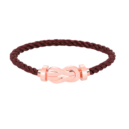 [Sophire Jewelry ]CHANCE LARGE 8 FIGURE BUCKLE NO DIAMOND BRACELET ROSE GOLD