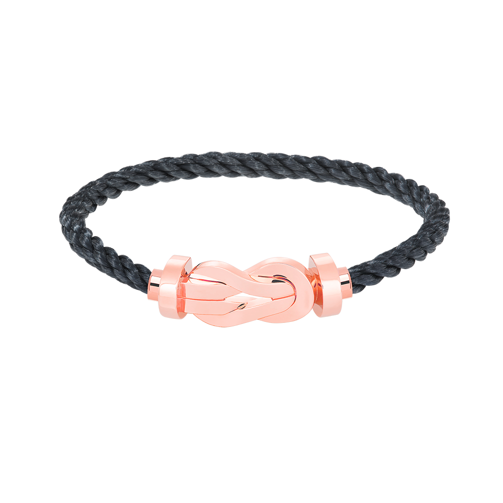 [Sophire Jewelry ]CHANCE LARGE 8 FIGURE BUCKLE NO DIAMOND BRACELET ROSE GOLD