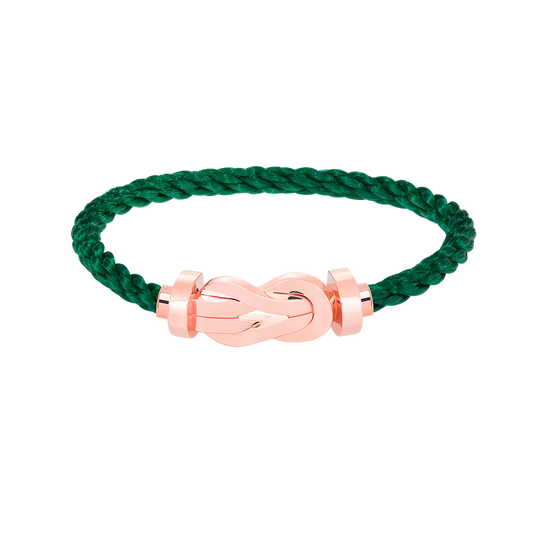 [Sophire]LARGE 8-FIGURE BUCKLE BRACELET - ROSE GOLD