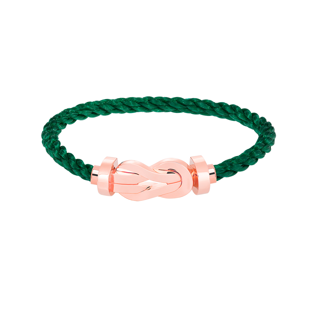 [Sophire Jewelry ]CHANCE LARGE 8 FIGURE BUCKLE NO DIAMOND BRACELET ROSE GOLD