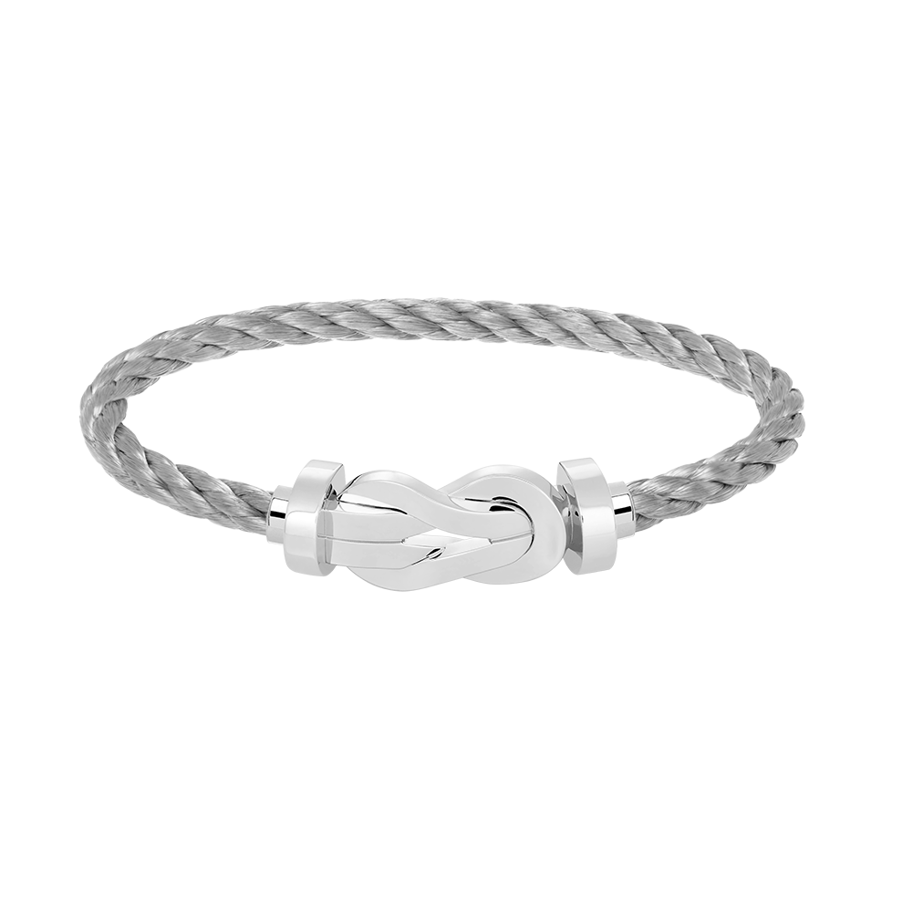 [Sophire Jewelry ]CHANCE LARGE 8 FIGURE BUCKLE NO DIAMOND BRACELET SILVER