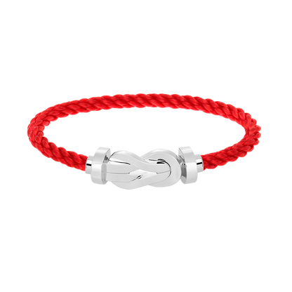 [Sophire Jewelry ]CHANCE LARGE 8 FIGURE BUCKLE NO DIAMOND BRACELET SILVER