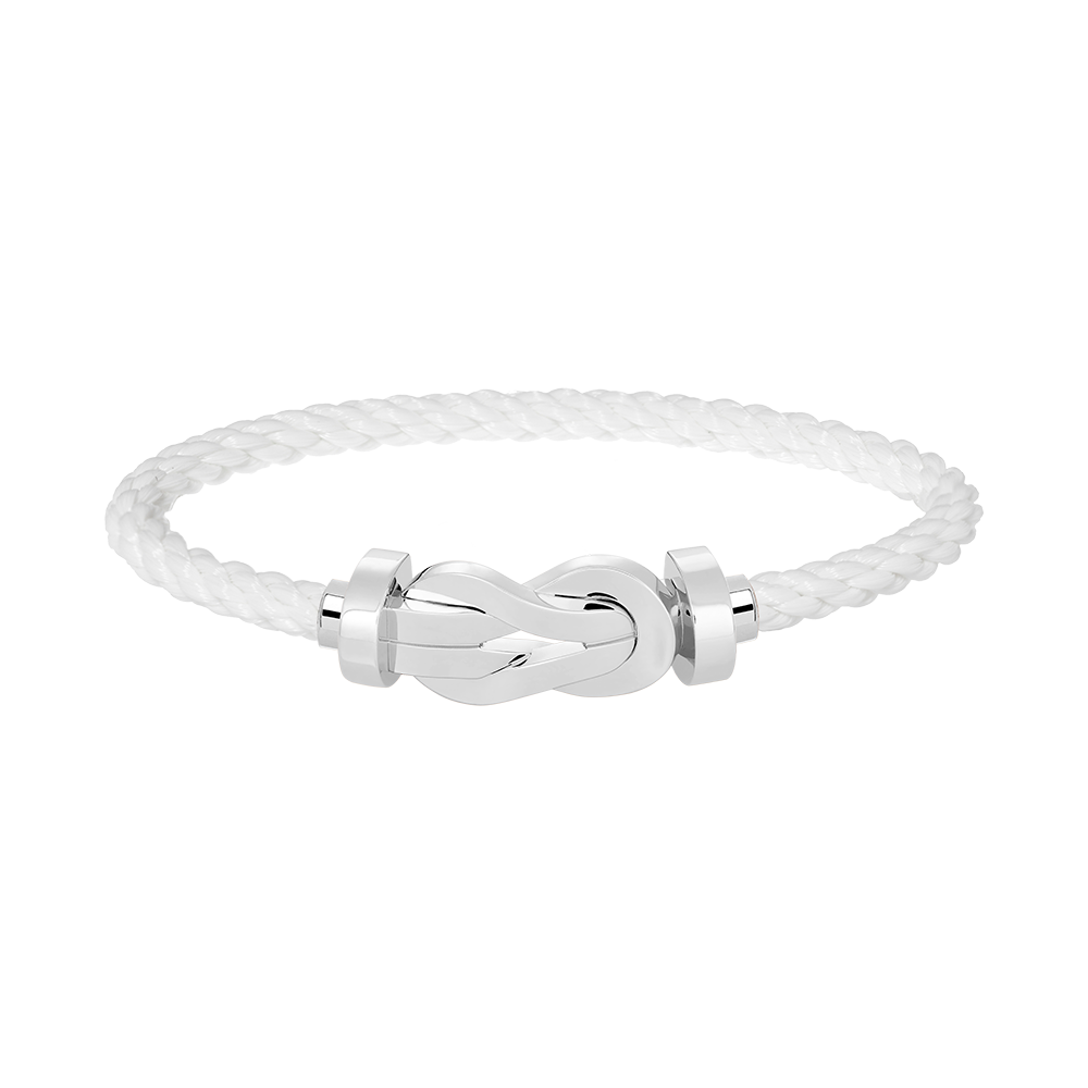 [Sophire Jewelry ]CHANCE LARGE 8 FIGURE BUCKLE NO DIAMOND BRACELET SILVER