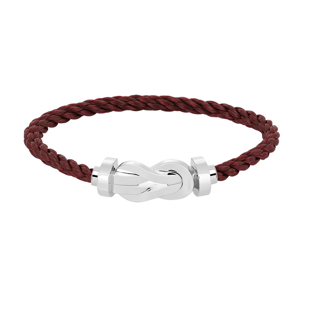 [Sophire Jewelry ]CHANCE LARGE 8 FIGURE BUCKLE NO DIAMOND BRACELET SILVER