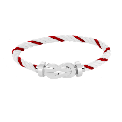 [Sophire Jewelry ]CHANCE LARGE 8 FIGURE BUCKLE NO DIAMOND BRACELET SILVER