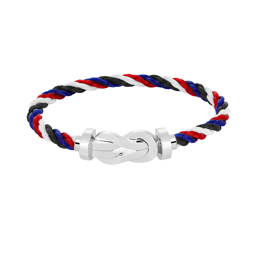 [Sophire Jewelry ]CHANCE LARGE 8 FIGURE BUCKLE NO DIAMOND BRACELET SILVER