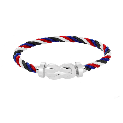 [Sophire Jewelry ]CHANCE LARGE 8 FIGURE BUCKLE NO DIAMOND BRACELET SILVER