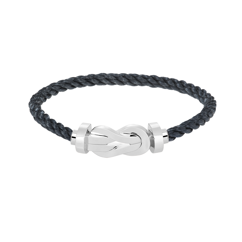 [Sophire Jewelry ]CHANCE LARGE 8 FIGURE BUCKLE NO DIAMOND BRACELET SILVER