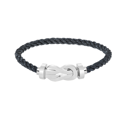 [Sophire Jewelry ]CHANCE LARGE 8 FIGURE BUCKLE NO DIAMOND BRACELET SILVER