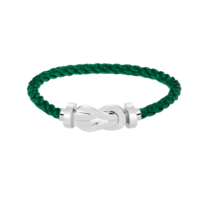[Sophire Jewelry ]CHANCE LARGE 8 FIGURE BUCKLE NO DIAMOND BRACELET SILVER