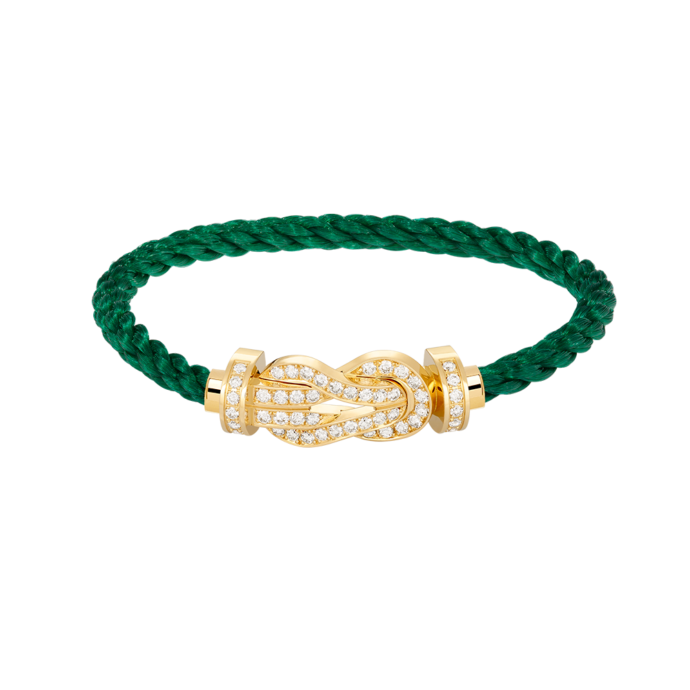 [Sophire Jewelry ]CHANCE LARGE 8 FIGURE BUCKLE FULLDIAMOND BRACELET GOLD