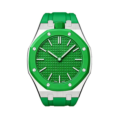 [Sophire]ROYAL OAK POP EXCLUSIVE STEEL CASE & SILICONE STRAP