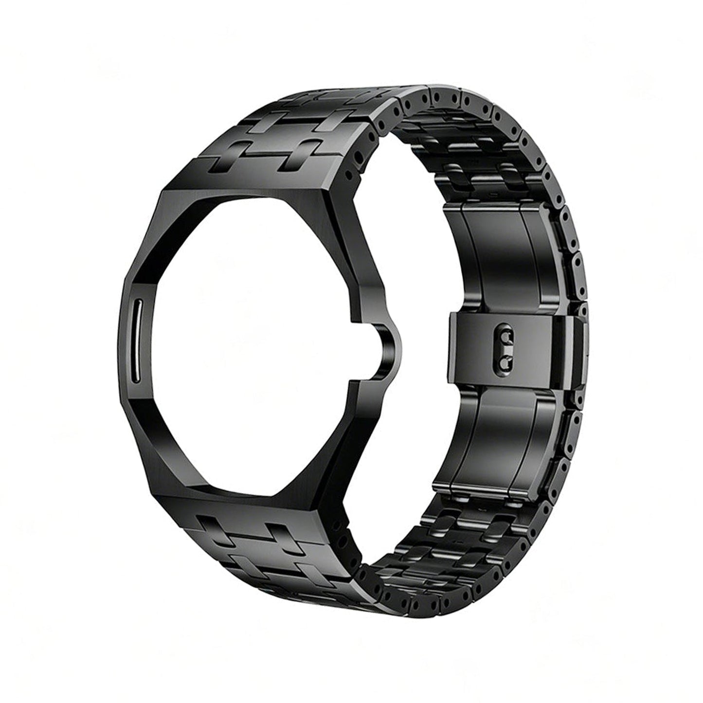 [Sophire]OAK POP BLACK STEEL CASE & SILICONE STRAP