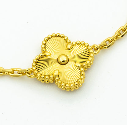 [Sophire Jewelry ] CLOVER 5 MOTIF LASER BRACELET COLLECTION