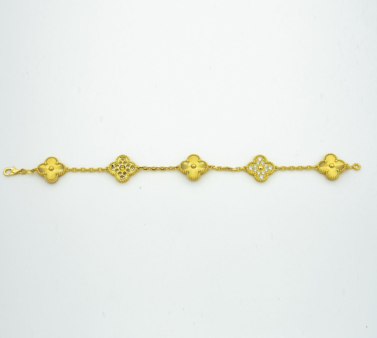 [Sophire Jewelry ] CLOVER 5 MOTIF LASER BRACELET COLLECTION