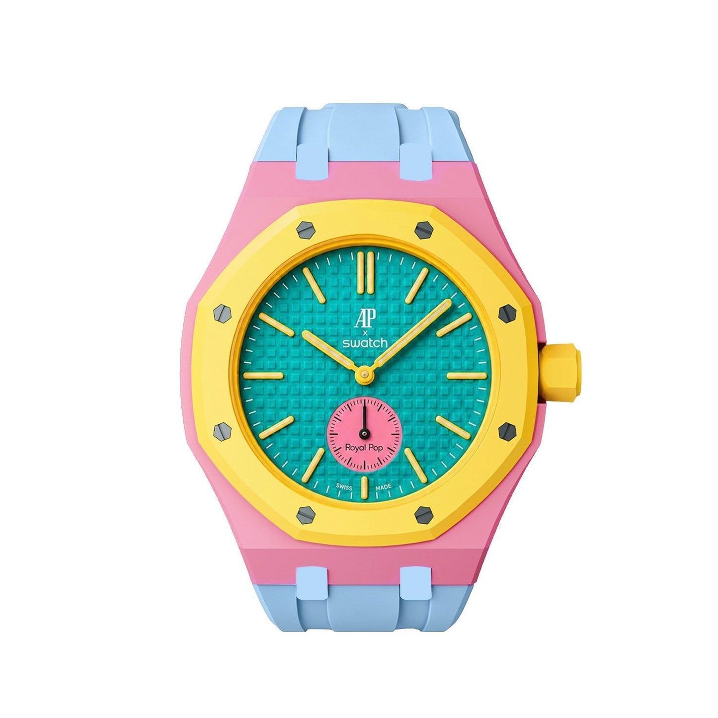 [Sophire]Royal Oak Pop Exclusive Bioceramic Case & Silicone Strap Mix Color