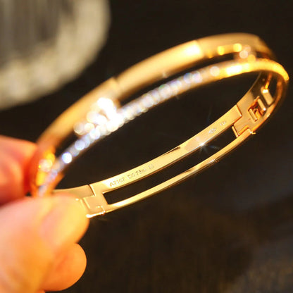 [Sophire Jewelry]Move Romane Diamond Bangle Bracelet