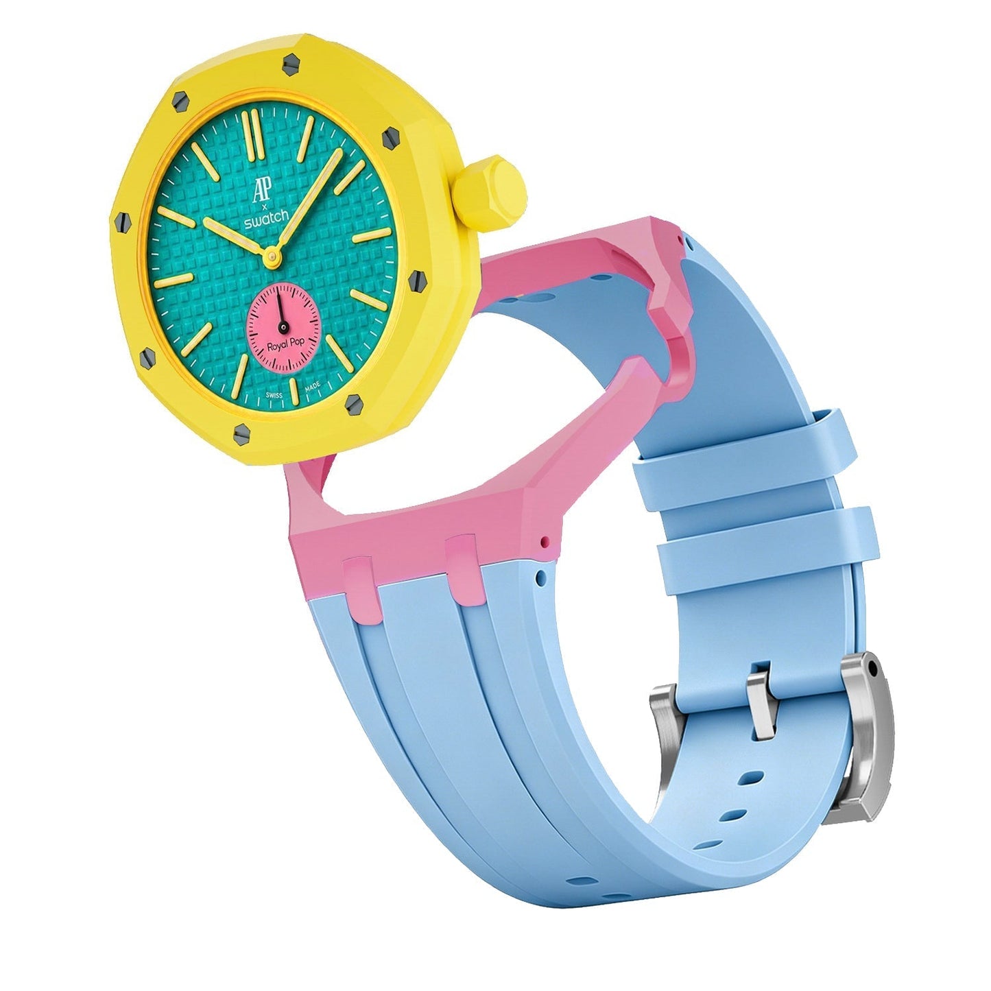 [Sophire]Royal Oak Pop Exclusive Bioceramic Case & Silicone Strap Mix Color