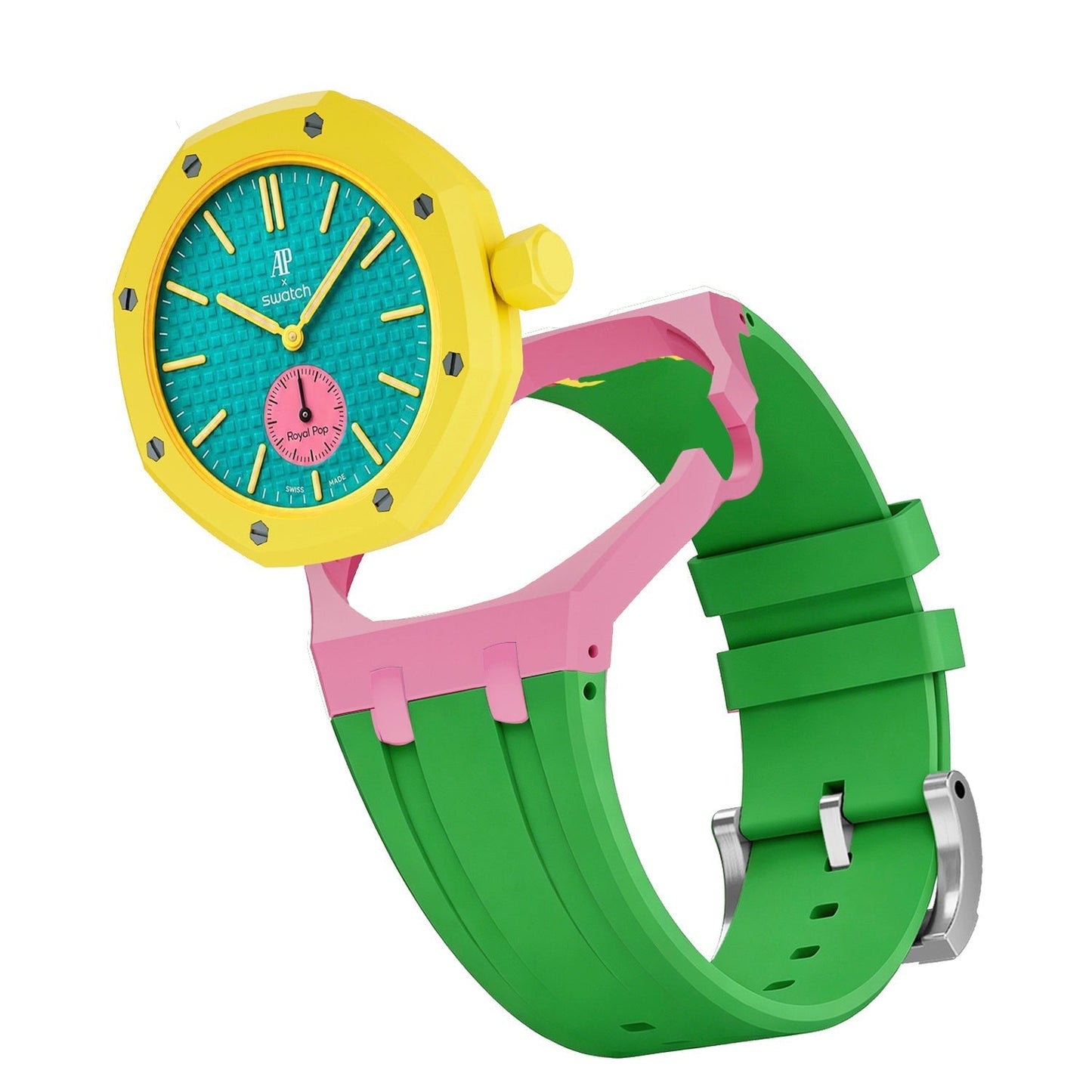 [Sophire]Royal Oak Pop Exclusive Bioceramic Case & Silicone Strap Mix Color