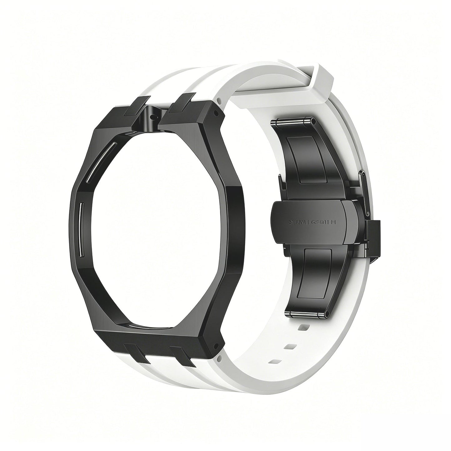 [Sophire]OAK POP BLACK STEEL CASE & SILICONE STRAP