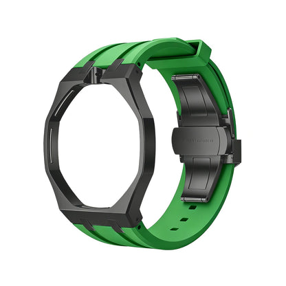 [Sophire]OAK POP BLACK STEEL CASE & SILICONE STRAP