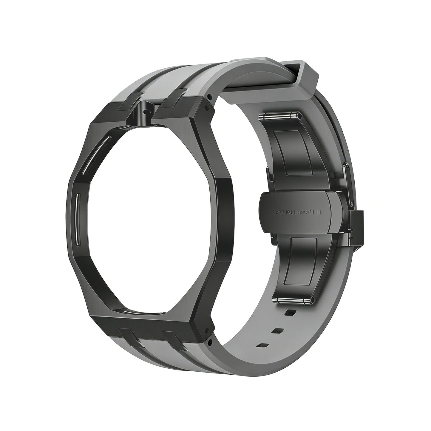[Sophire]OAK POP BLACK STEEL CASE & SILICONE STRAP