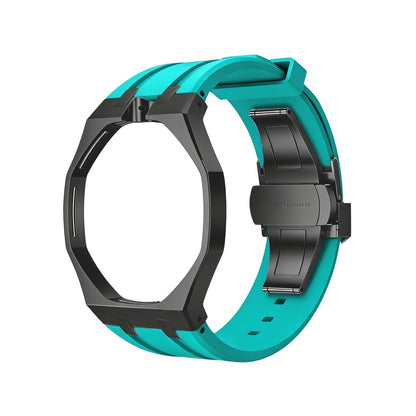[Sophire]OAK POP BLACK STEEL CASE & SILICONE STRAP