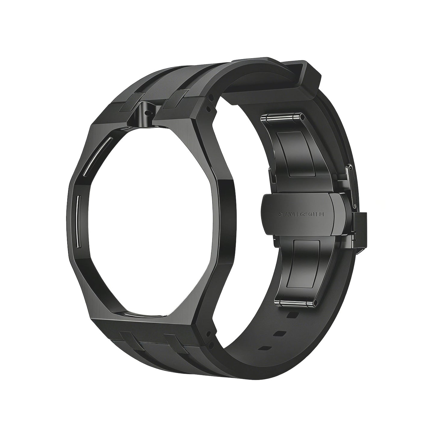 [Sophire]OAK POP BLACK STEEL CASE & SILICONE STRAP