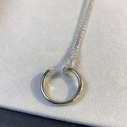 [Sophire Jewelry ]JUSTE NECKLACE SILVER