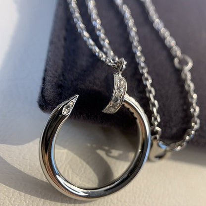 [Sophire Jewelry ]JUSTE NECKLACE SILVER