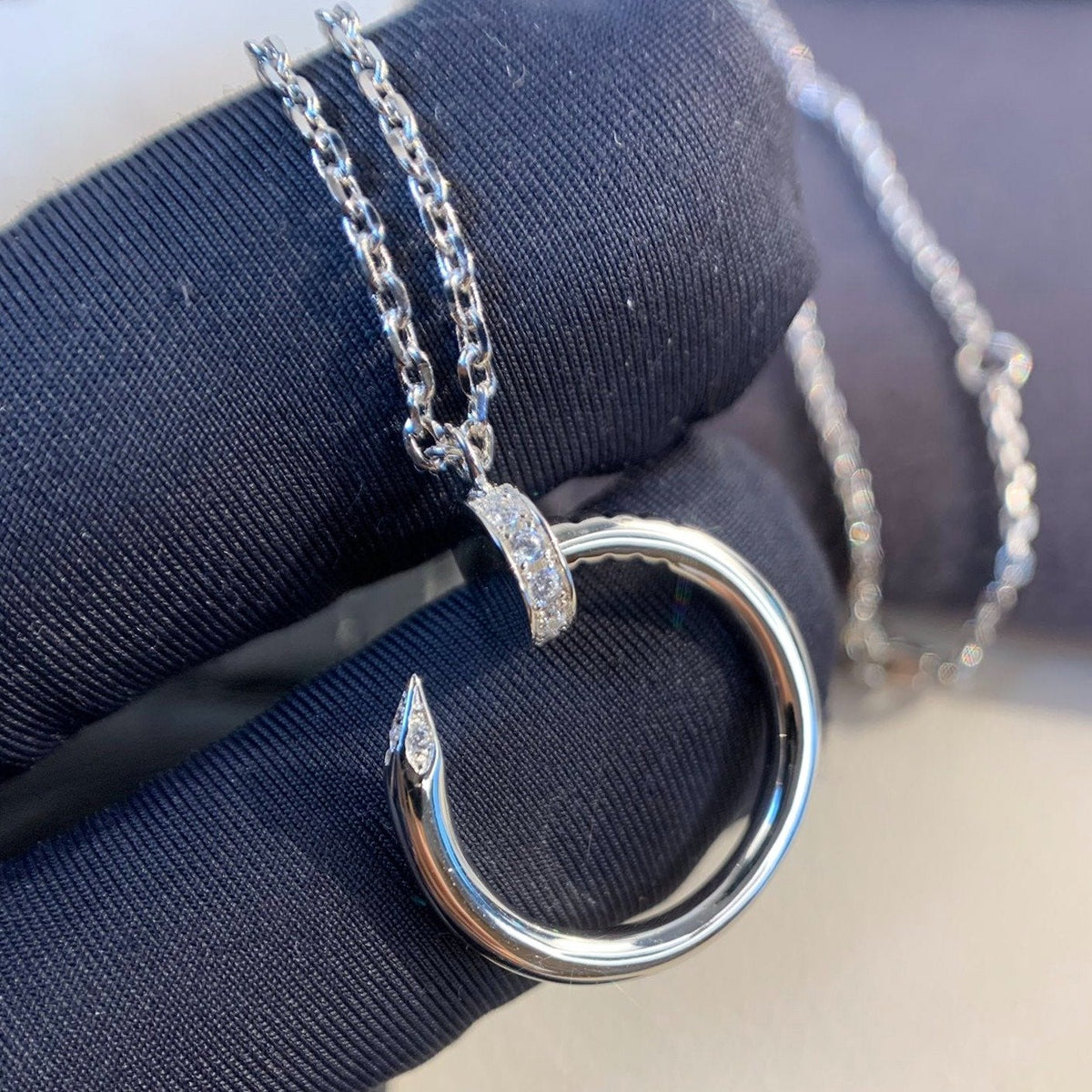 [Sophire Jewelry ]JUSTE NECKLACE SILVER
