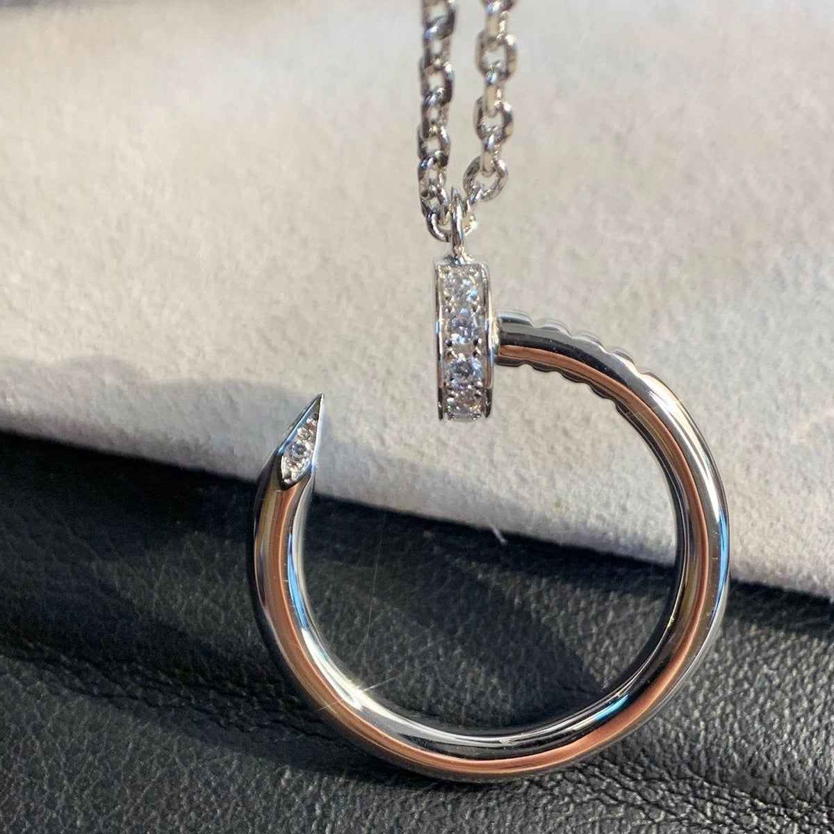 [Sophire Jewelry ]JUSTE NECKLACE SILVER
