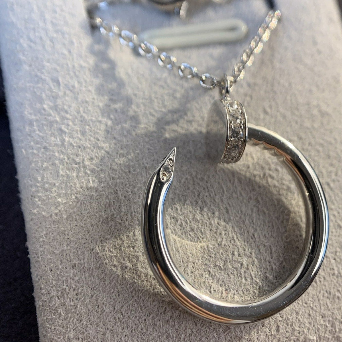 [Sophire Jewelry ]JUSTE NECKLACE SILVER