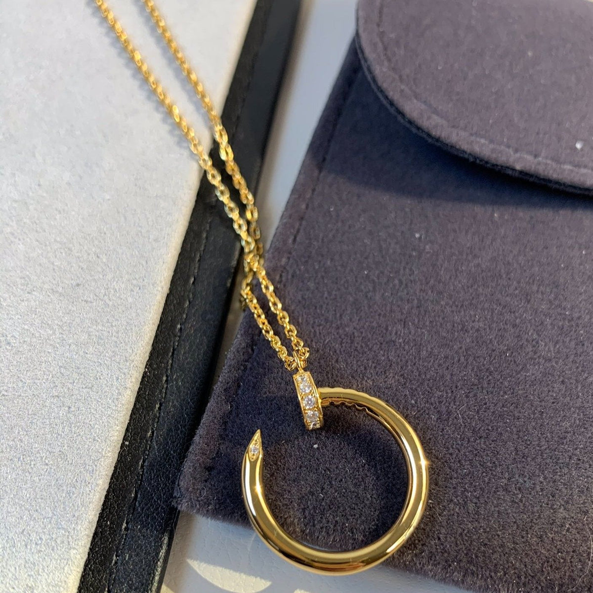 [Sophire Jewelry ]JUSTE NECKLACE GOLD
