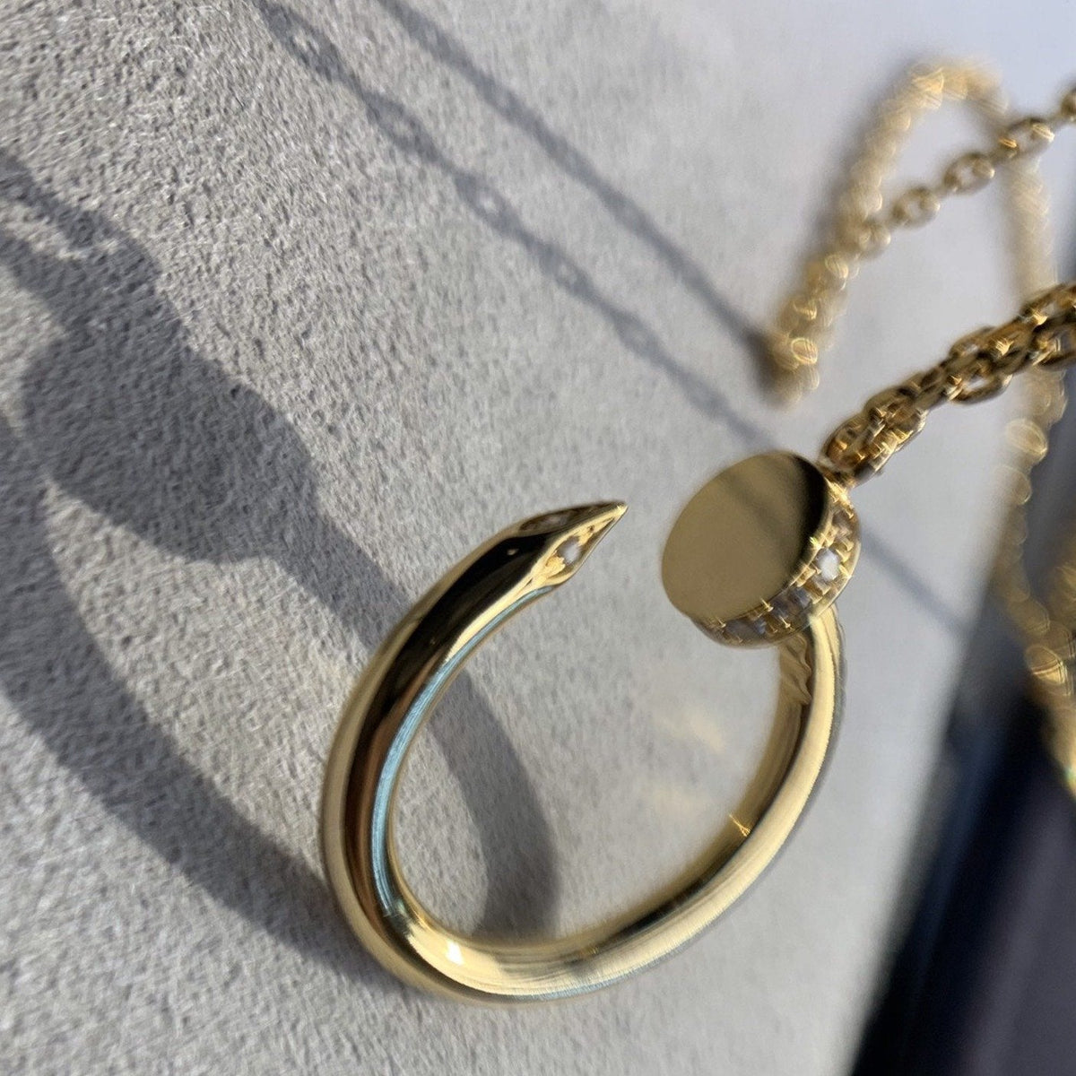 [Sophire Jewelry ]JUSTE NECKLACE GOLD