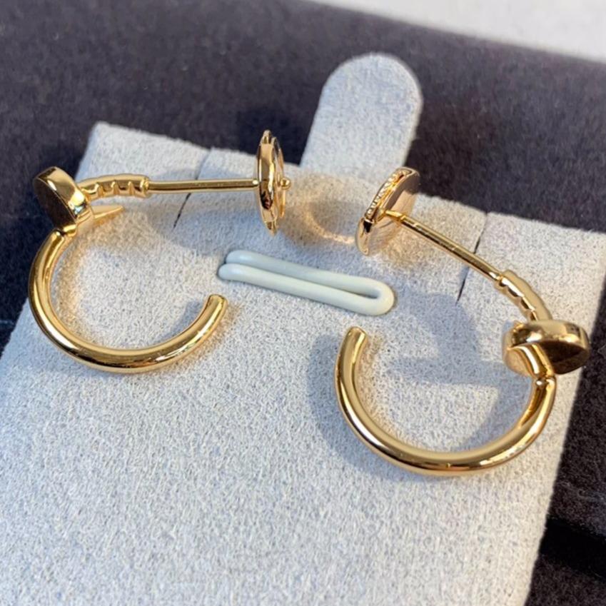 [Sophire Jewelry ]JUSTE EARRINGS PINK GOLD