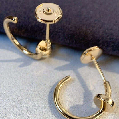 [Sophire Jewelry ]JUSTE EARRINGS PINK GOLD