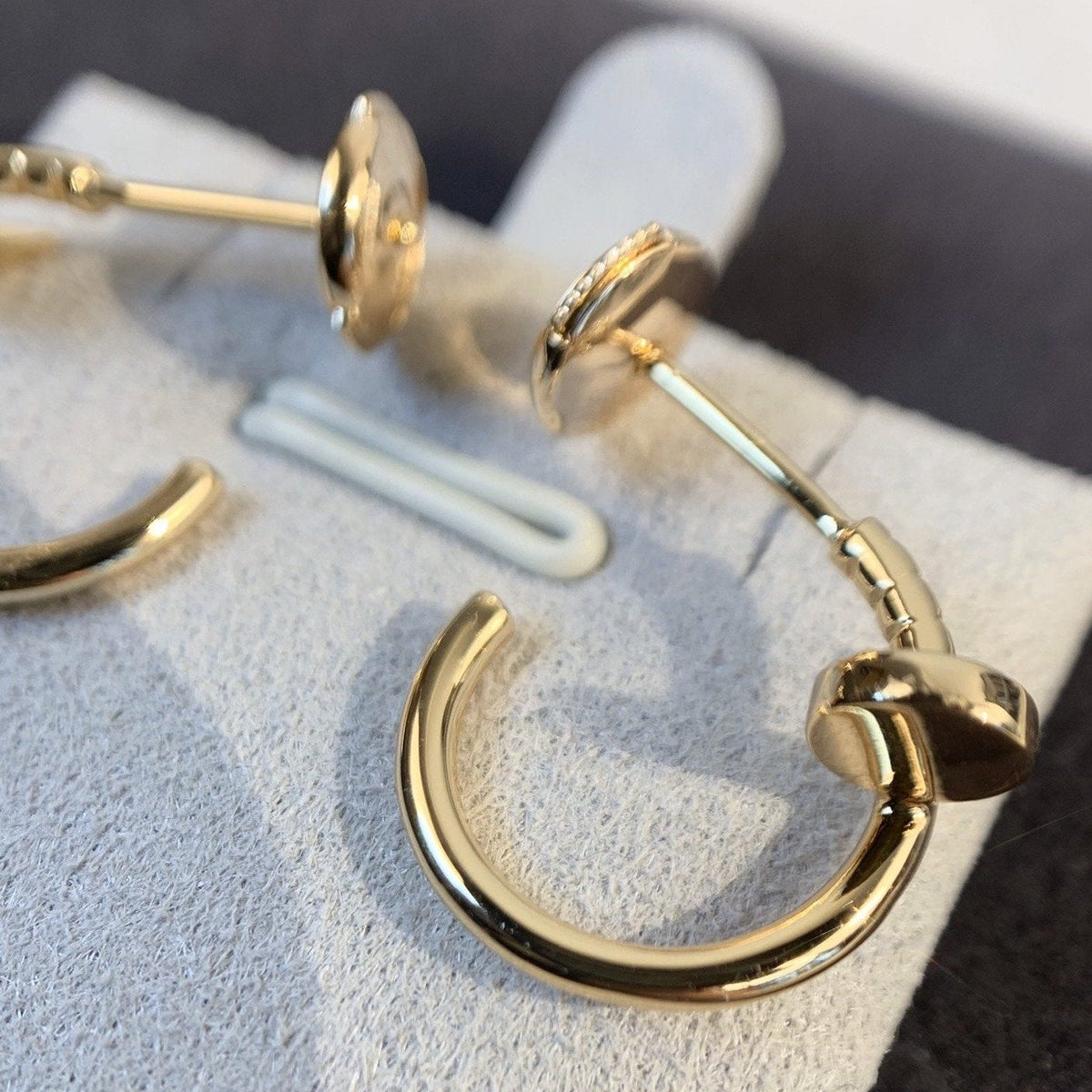 [Sophire Jewelry ]JUSTE EARRINGS PINK GOLD