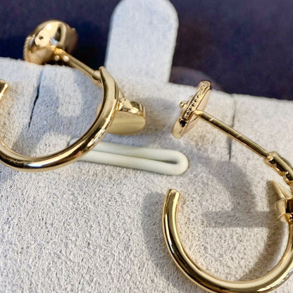 [Sophire Jewelry ]JUSTE EARRINGS PINK GOLD