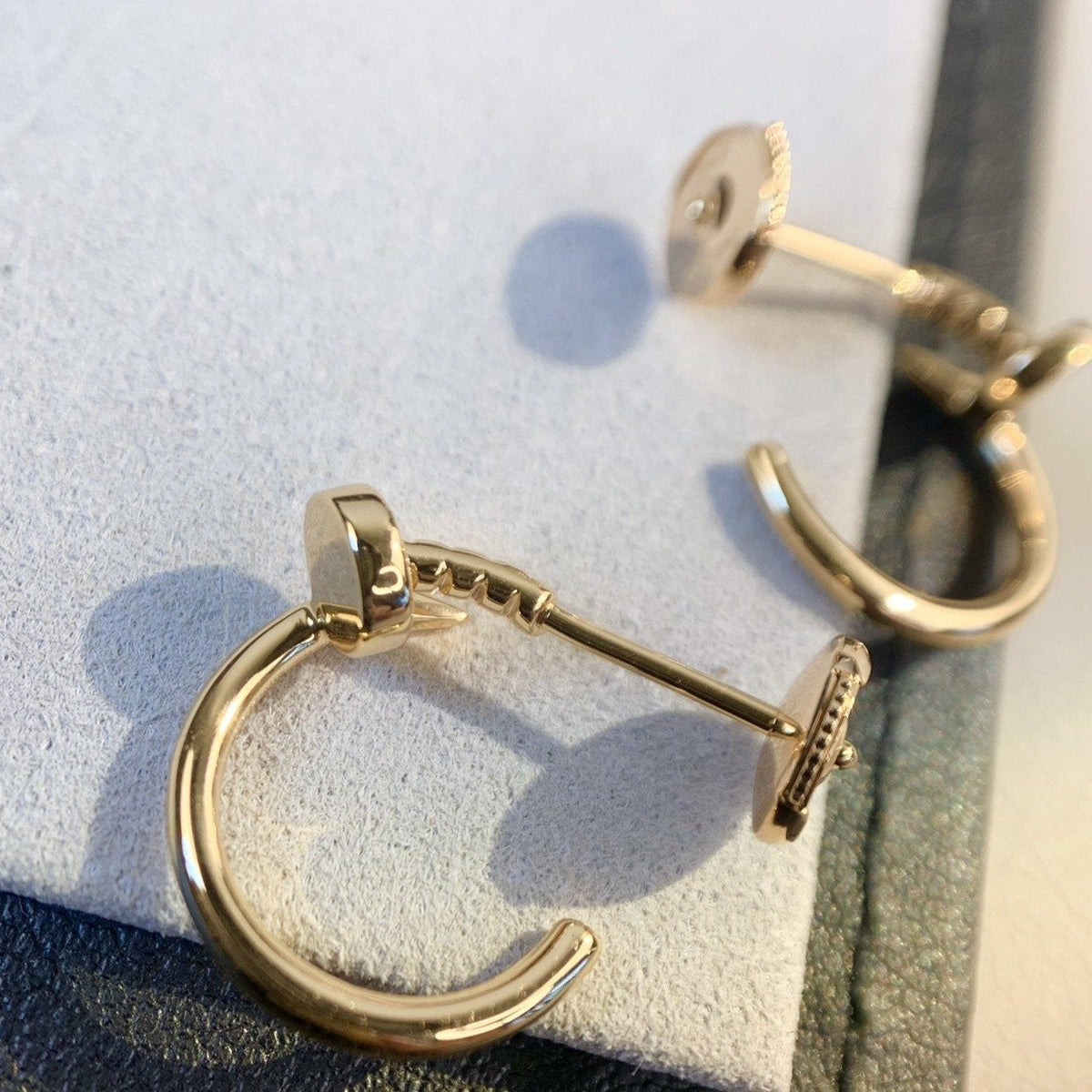 [Sophire Jewelry ]JUSTE EARRINGS PINK GOLD